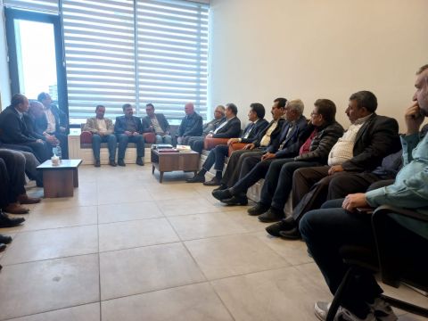 Hotamış Yöresi Türkmen Ocağı Derneği Yeni Binası Türkmenlerin Ziyaret Akımına Uğradı.