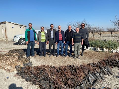 Hotamış Muhtarlığı Doğal Yaşam Alanı Oluşturuyor